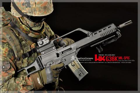 UMAREX G36K MIL-SPEC GBB Rifle ( By VFC ) ( Black )