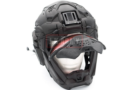 SRU Airsoft Tactical Helmet Set ( Black )