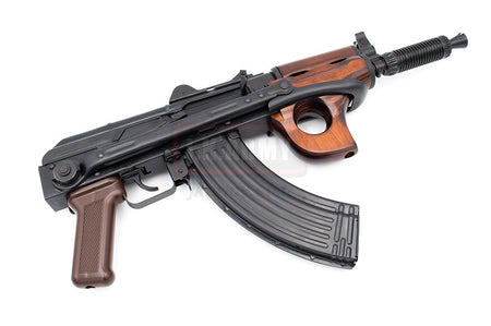 GHK AKMSU Gas Blowback Rifle GBBR ( Black )