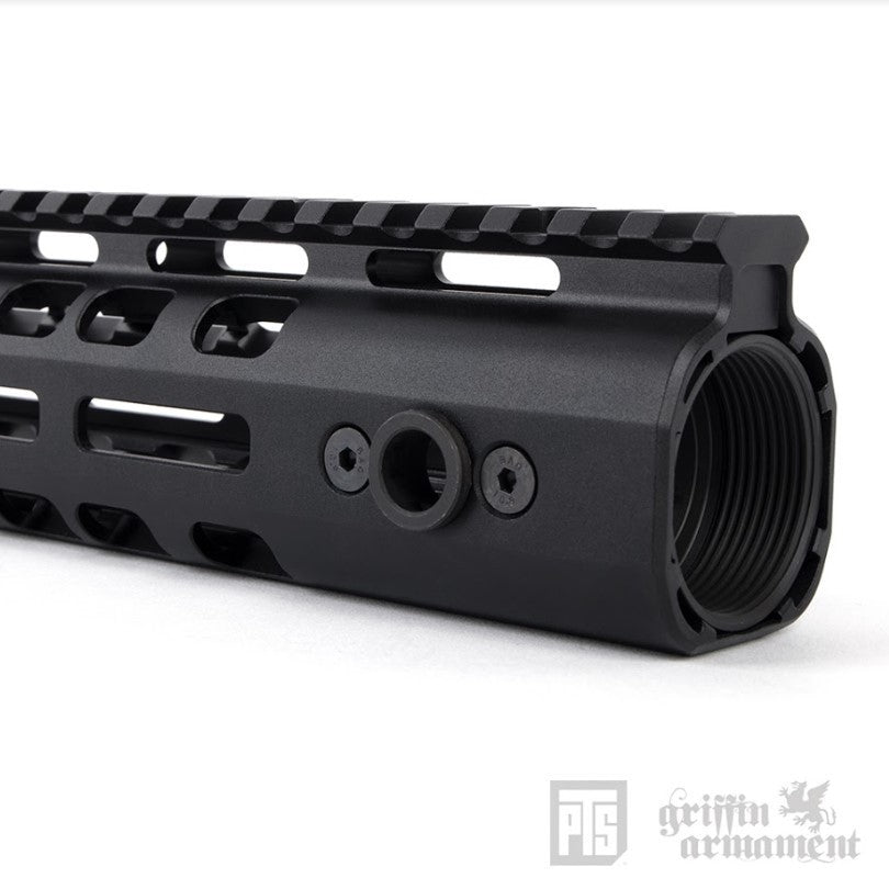 PTS Griffin Armament Low Pro RIGID™ M-LOK 13.5" Rail ( BK )