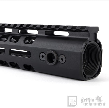 PTS Griffin Armament Low Pro RIGID™ M-LOK 13.5" Rail ( BK )