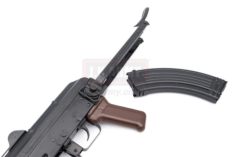 GHK AKMSU Gas Blowback Rifle GBBR ( Black )