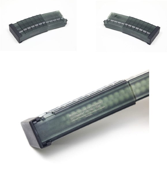 Alpha H&K License PTW M4 Series 120 Rds Polymer Magazine ( Black ) ( H&K PTW M4 Polymer Magazine )