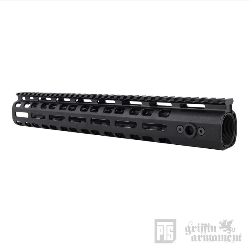 PTS Griffin Armament Low Pro RIGID™ M-LOK 13.5" Rail ( BK )