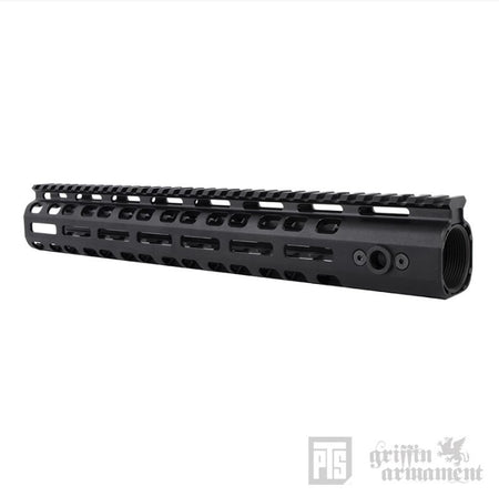 PTS Griffin Armament Low Pro RIGID™ M-LOK 13.5" Rail ( BK )