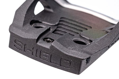 SHIELD Sights Glass Edition RMSx Reflex Mini Sight XL Lens Red Dot Sight -Silver-8 MOA