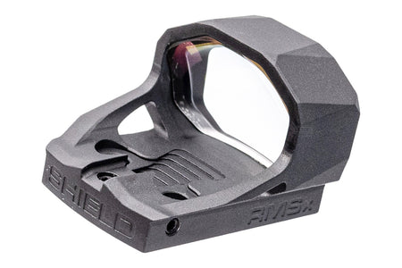 SHIELD Sights Glass Edition RMSx Reflex Mini Sight XL Lens Red Dot Sight -Gunmetal Grey-4 MOA