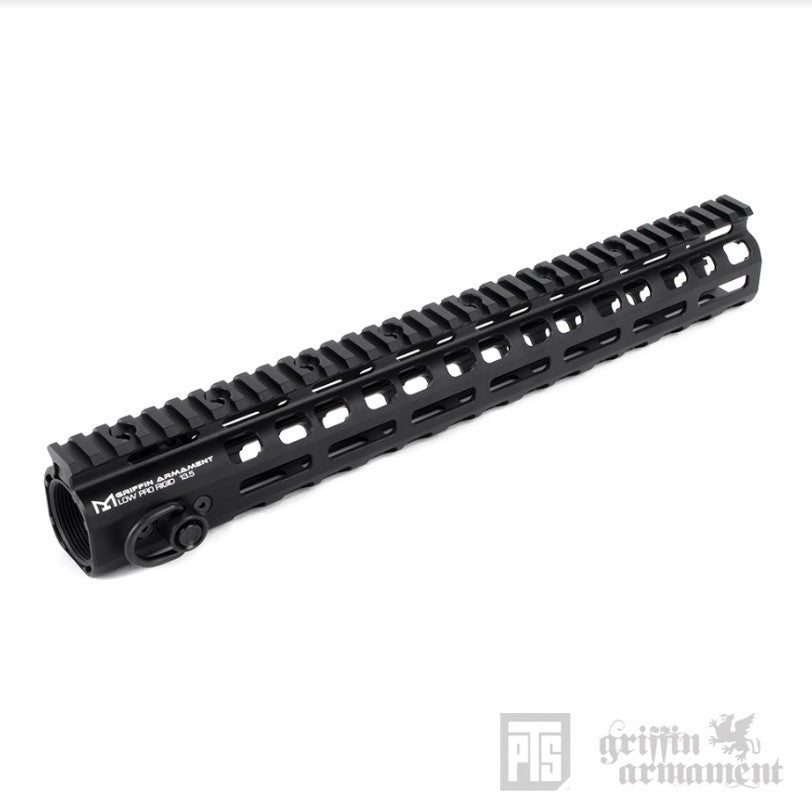 PTS Griffin Armament Low Pro RIGID™ M-LOK 13.5" Rail ( BK )