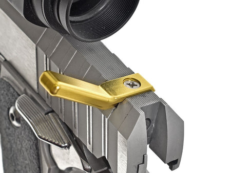 COW RAW Cocking Handle for Hi-Capa GBB Pistol ( Open Type A ) ( GD )