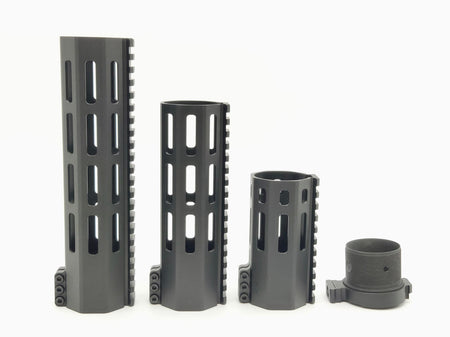 RGW M4 QD Takedown System M-LOK Rail Handguard for TM MWS / WE / VFC M4 AR15 GBB ( 4" / 7" / 9" / 12" )-12" Rail