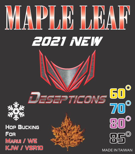 Maple Leaf Decepticons V2 Hop Up Bucking for Marui TM / WE GBB Pistol & VSR-50°