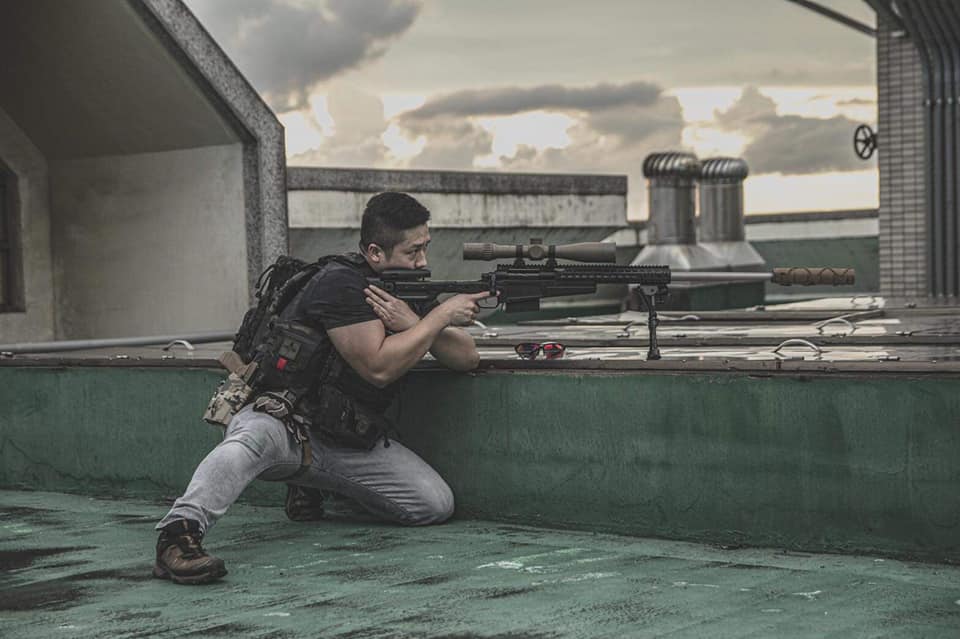 Archwick MK13 MOD 7 Spring Sniper Rifle ( Black ) ( USMC Style )