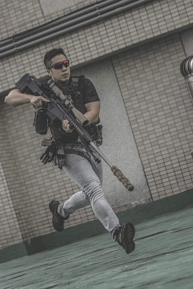 Archwick MK13 MOD 7 Spring Sniper Rifle ( Black ) ( USMC Style )