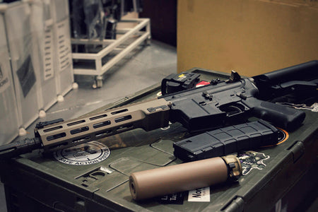 GHK URGI MK16 Style 10.3 inch GBBR Airsoft ( 2022 New Hop-Up Version ) ( Authorized COLT Engraving Receiver )