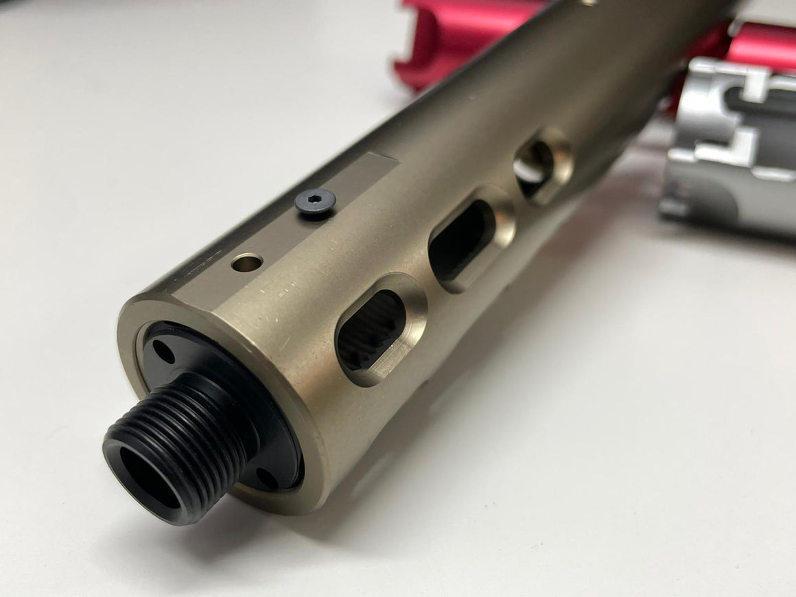 RGW CNC AAP01 Upper Slide for AAP01 GBBP ( AAP-01 )-Type C , Dot Cut-Black