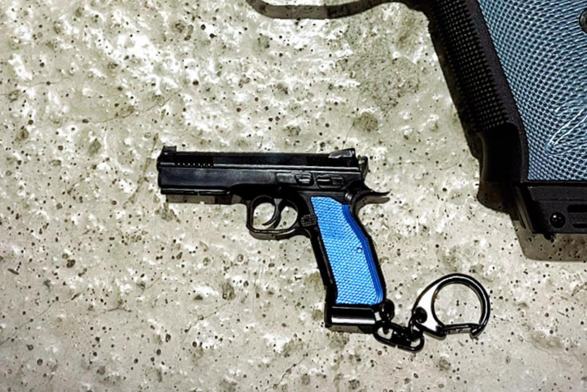 CZ Shadow 2 Style ABS Dummy Keychain-Red