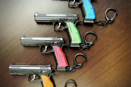 CZ Shadow 2 Style ABS Dummy Keychain-Red