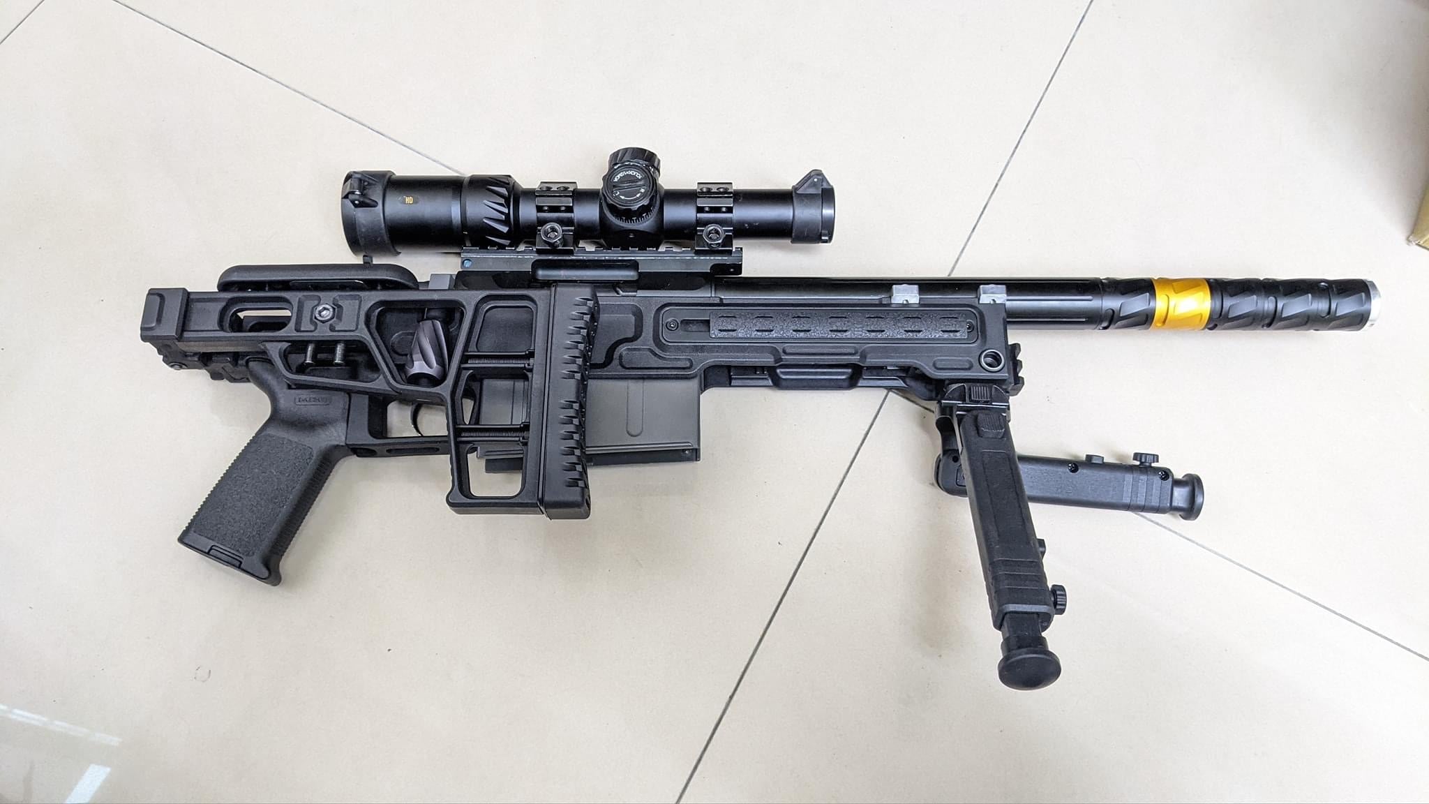 Maple Leaf MLC-S2 Chassis for TM VSR10 Sniper Rifle ( Foldable Stock ) ( Black )