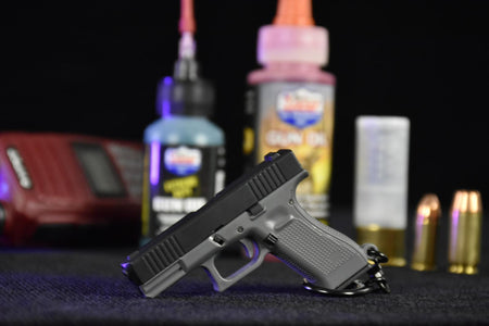 G19X / G45 Dummy ABS Keychain-G45 Style-Black