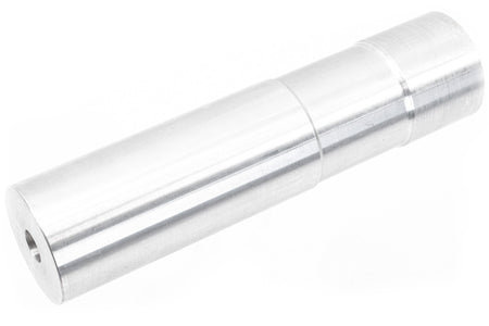Asura DTK 4 Style Dummy Suppressor with Extened Inner Barrel for GBB / AEG AK 74U / 105 / 74 Airsoft Series ( Silver )