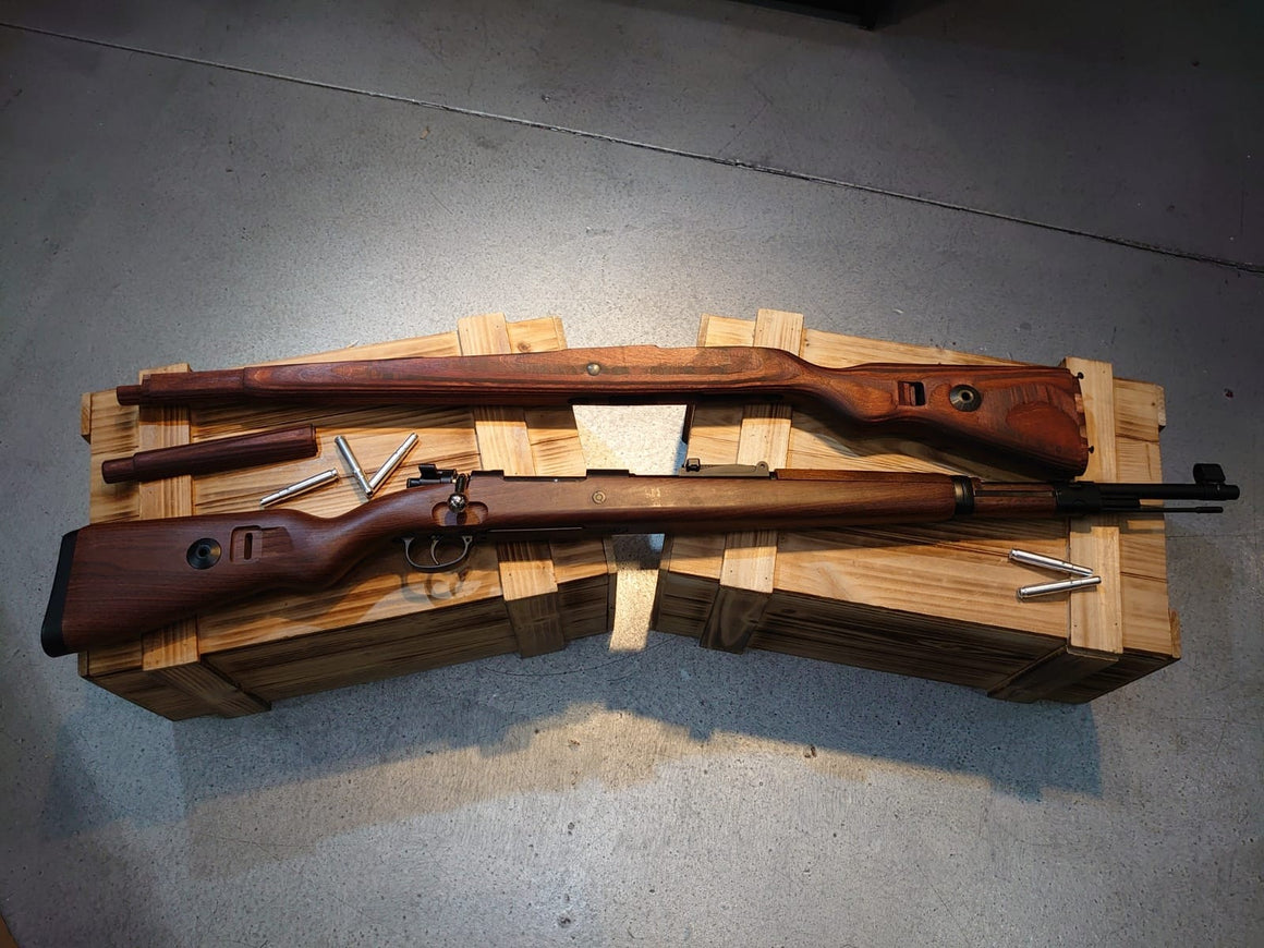 TNT Wooden Stock for S&T / Snow Wolf Kar98k Airsoft Air-Cocking Rifle