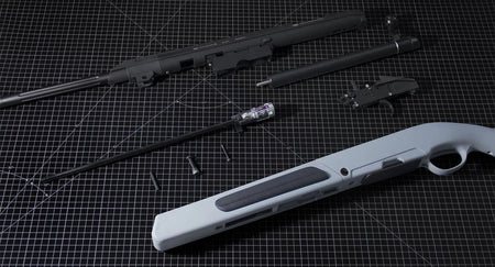 Modify Steyr Scout Airsoft Rifle ( Grey )