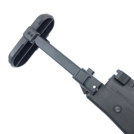 Airsoft Artisan CNC Retractable Stock for KSC / KWA MP9 / TP9 ( Type B ) ( BK / DE )-Dark Earth ( DE )