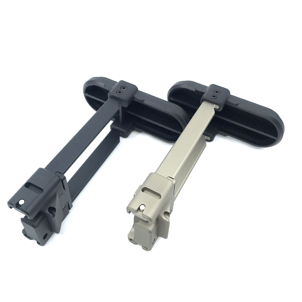 Airsoft Artisan CNC Retractable Stock for KSC / KWA MP9 / TP9 ( Type B ) ( BK / DE )-Dark Earth ( DE )