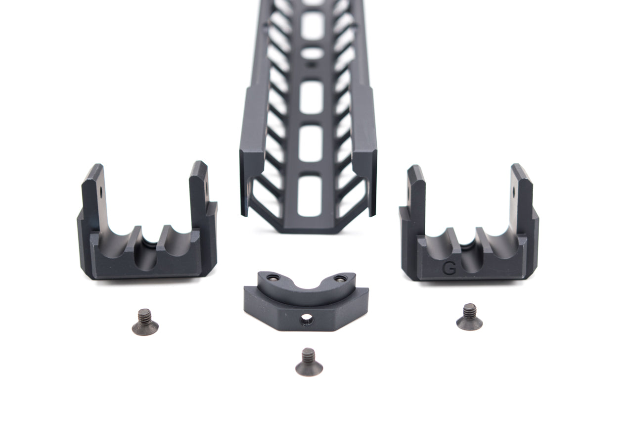 RGW RSR Style AK M-LOK 10 Inch Handguard Rail for GHK / LCT AK Series ( Black )