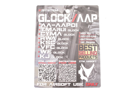 CTM For Glock / AAP01 Pistol Speed Holster Nylon ( AAP-01 ) ( Right hand version )-Olive Drab