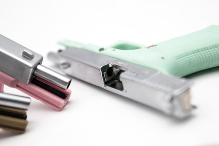 G17 Dummy Metal Keychain w/ Kydex Holster ( Black )