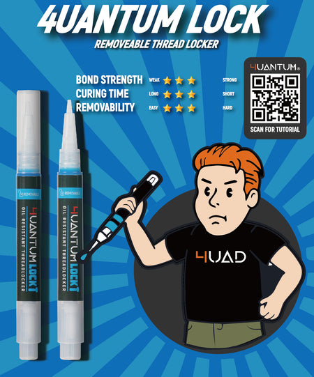 4UANTUM Lock Thread Locker ( Removable ) ( 量子工業 中強度螺絲膠 )