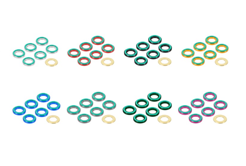 NexxSpeed CNC Aluminum Short Stroke Buffer For Marui TM Hi-Capa GBBP Series -Purple