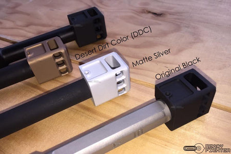 Ready Fighter TB Style V2 Micro Comp 14mm CW / CCW Thread ( FDE )-14mm Counter-Clockwise - ( 14CCW )