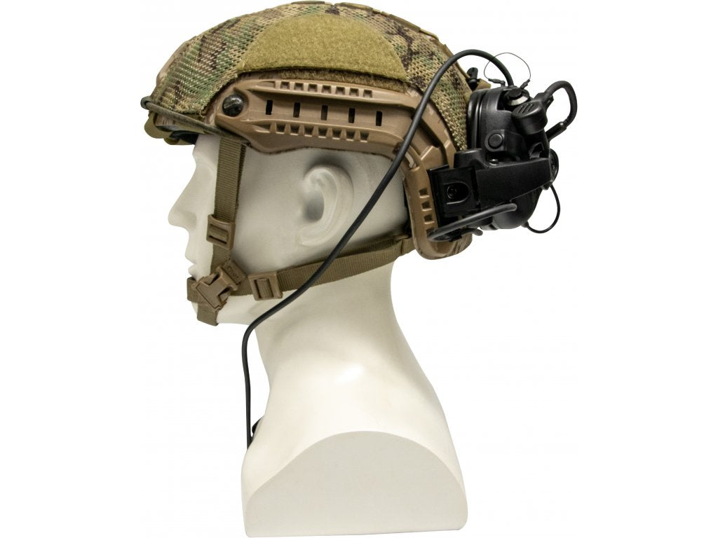 Earmor Tactical Electronic Hearing Protection M32X Plus Digital Noise Canceling Headset-FDE