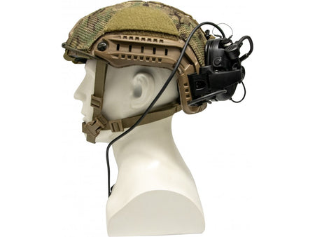 Earmor Tactical Electronic Hearing Protection M32X Plus Digital Noise Canceling Headset-FDE