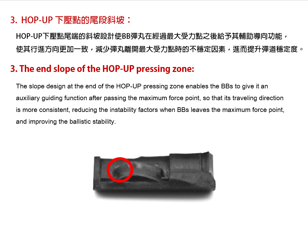 TNT APS-X H.L.R Hop Up Silicone Rubber Bucking for Marui / WE / KJ GBB Pistol & GBBR & VSR ( Hyper Long Range )-GBB / VSR-70°
