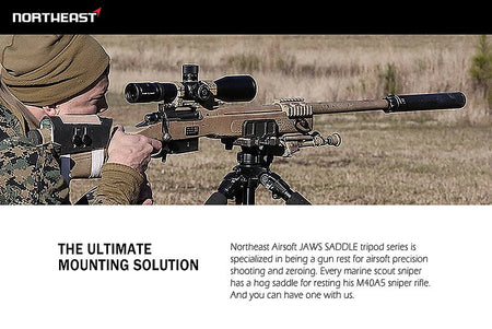NORTHEAST Tropic Recon Kit Tripod and Jaws Saddle Combo ( OD )