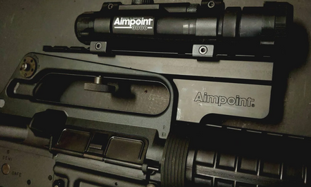 dnA AP Style AR / M4 / M16 Carry Handle Rail for Aimpoint 3000 5000 Red Dot Sights