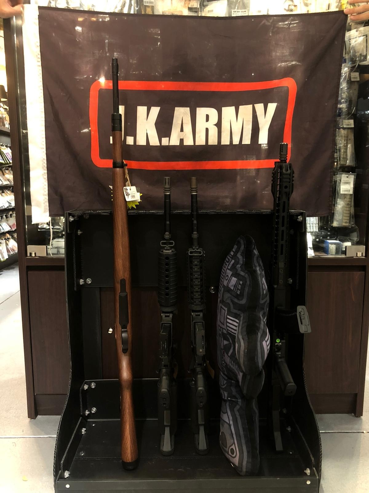 MF Go Green Gun Rifle Rack ( Black )