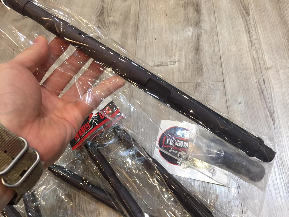 Angry Gun Milspec Outer Barrel Set for Tokyo Marui MWS GBBR ( 2018 Version )