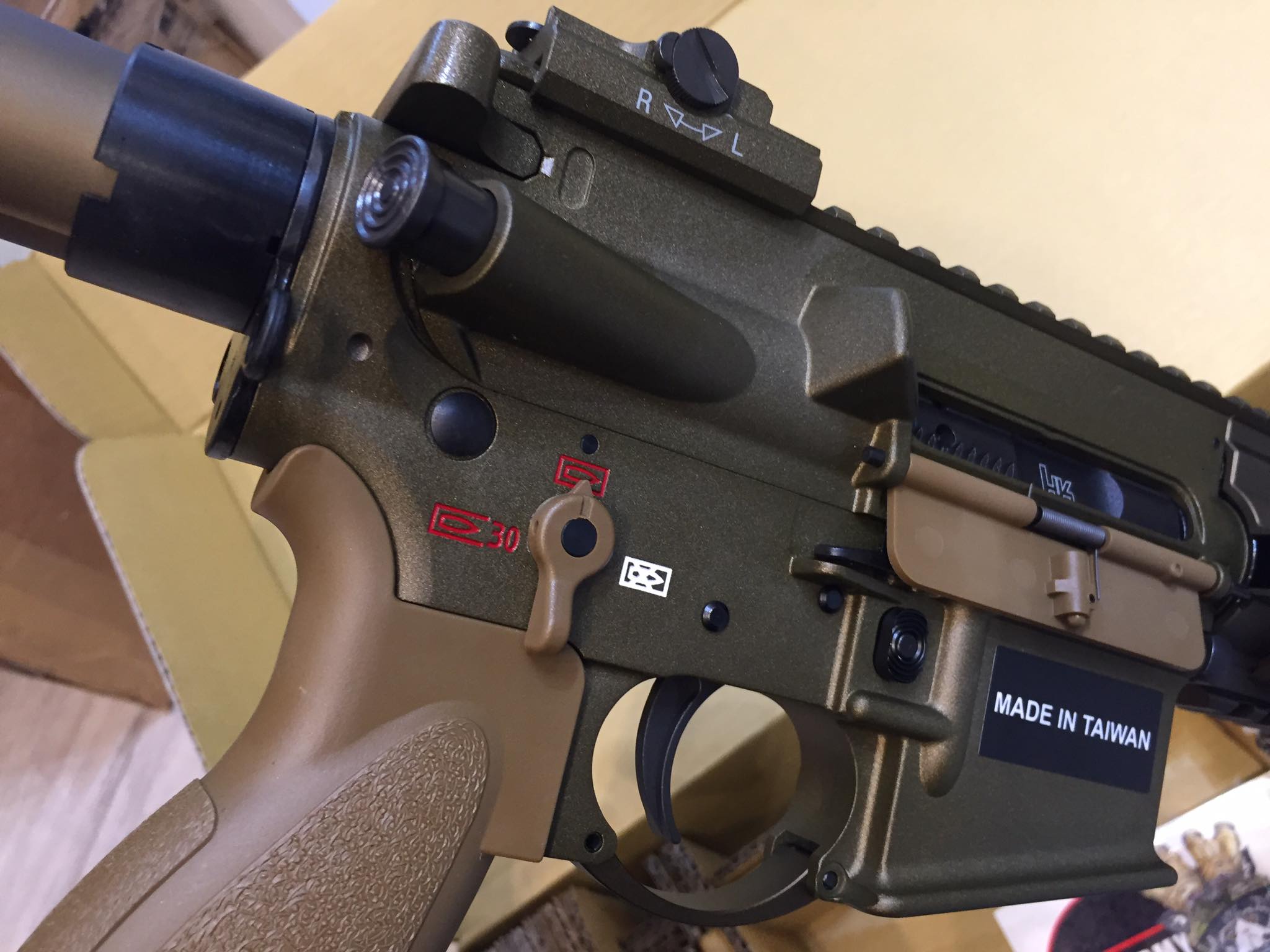 Umarex HK416 A5 GBBR - Black ( Asia Edition ) ( by VFC ) ( H&K 416A5 )