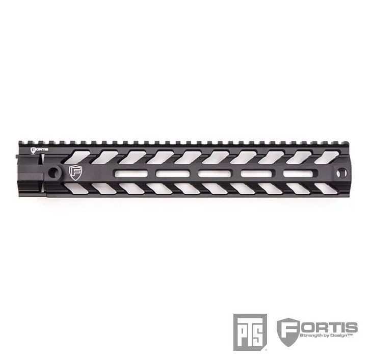 PTS Fortis REV™ II Free Float -AR M-LOK 12" ( AR ) Rail ( BK )