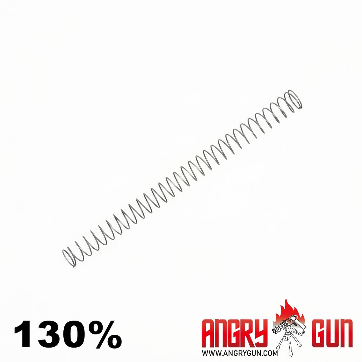 Angry Gun 110% / 130% Enhanced Steel Buffer Recoil Spring For Tokyo Marui M4 MWS GBBR Airsoft