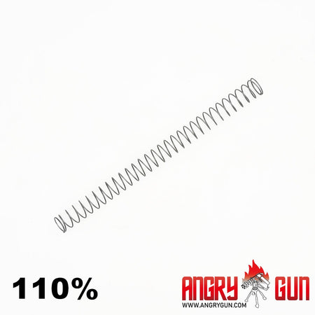 Angry Gun 110% / 130% Enhanced Steel Buffer Recoil Spring For Tokyo Marui M4 MWS GBBR Airsoft