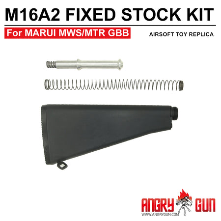 Angry Gun M16A2 Fixed Stock Kit for Tokyo Marui M4 MWS GBBR Airsoft