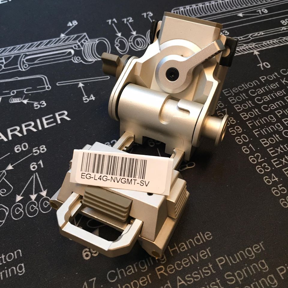 MF L4 24 NVG Mount Aluminum Dummy Deluxe Version ( SV ) ( for PVS-15 PVS-18 Dummy etc. )
