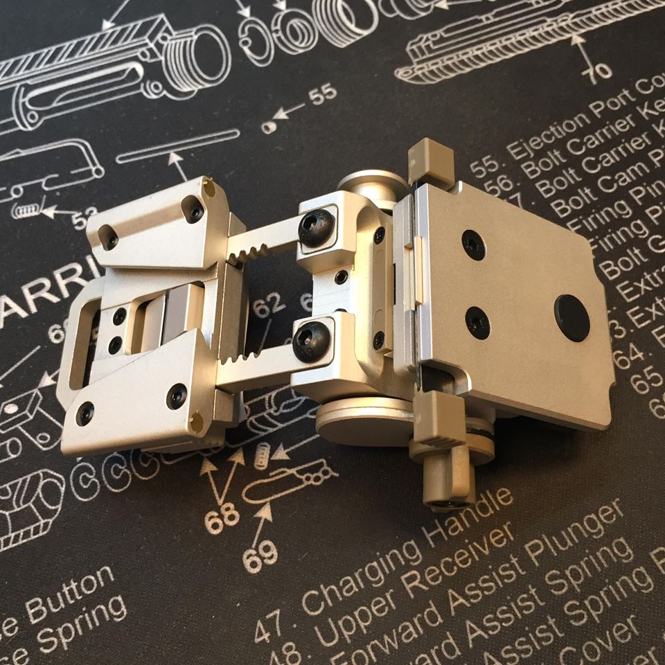 MF L4 24 NVG Mount Aluminum Dummy Deluxe Version ( SV ) ( for PVS-15 PVS-18 Dummy etc. )