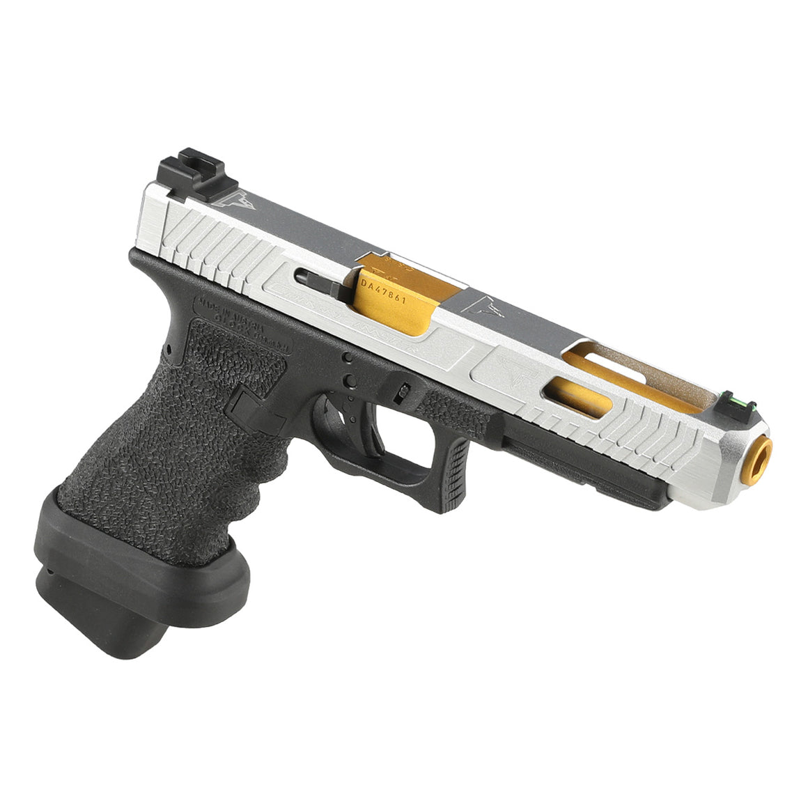 EMG TTI Combat Master G34 JW2 GBB Pistol Alumium Slide Ver. ( GHK Glock 17 GBBP System ) ( John Wick 2 ) ( Grey )