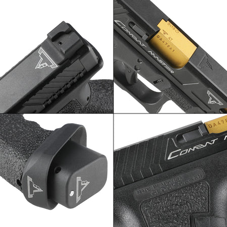 EMG TTI Combat Master G34 JW2 GBB Pistol Alumium Slide Ver. ( GHK Glock 17 GBBP System ) ( John Wick 2 ) ( Black )